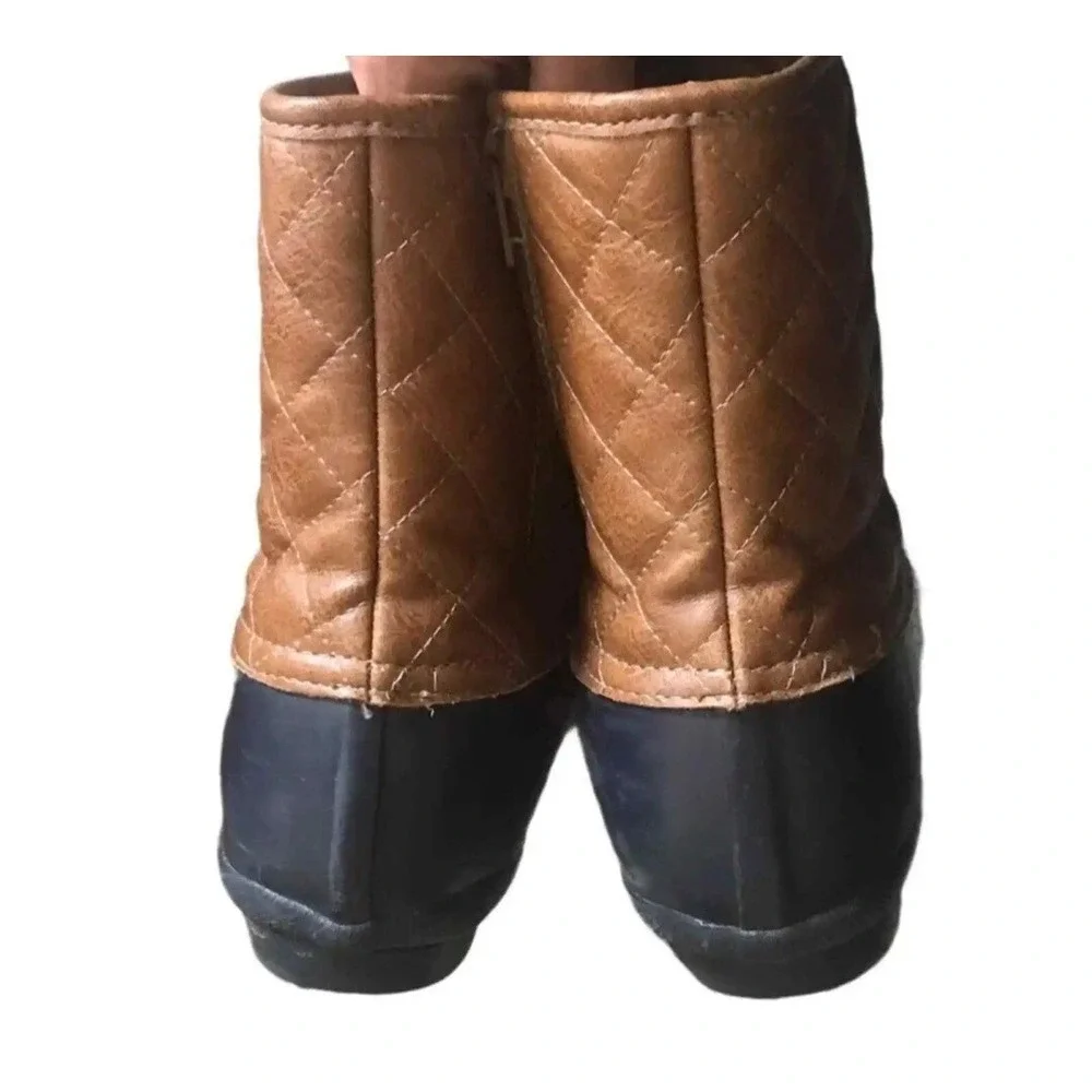 Stevies Quilted Fleece Lined Duck Boots Size‎ 5